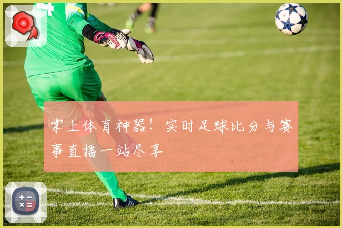 掌上体育神器！实时足球比分与赛事直播一站尽享