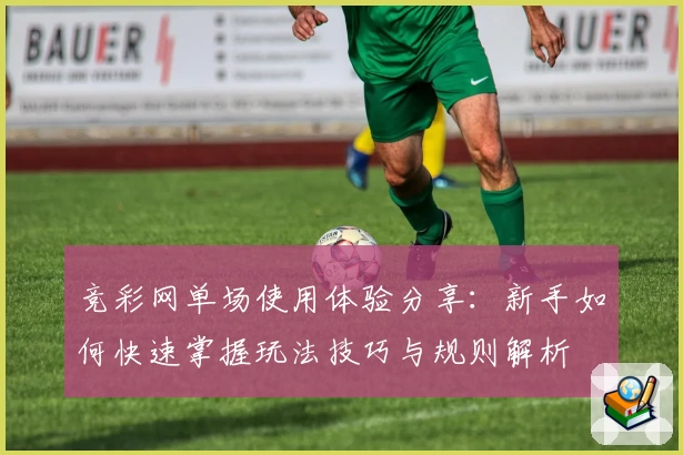 竞彩网单场使用体验分享：新手如何快速掌握玩法技巧与规则解析